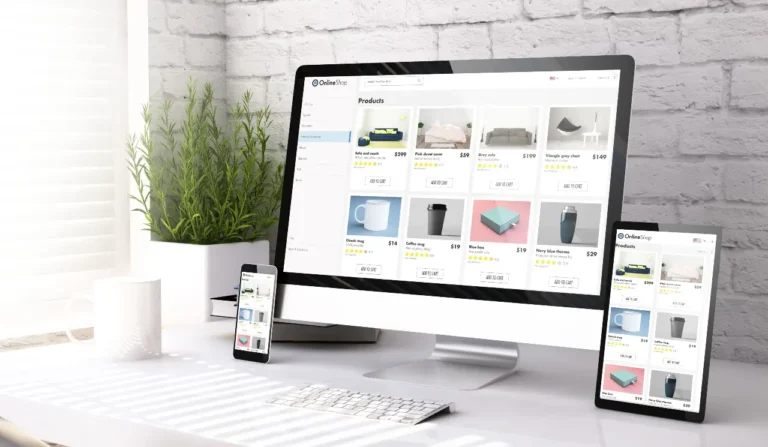 diseño responsivo tienda virtual